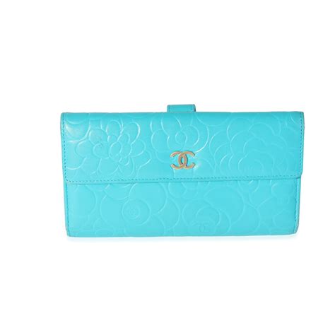 chanel teal wallet|Chanel wallet codes.